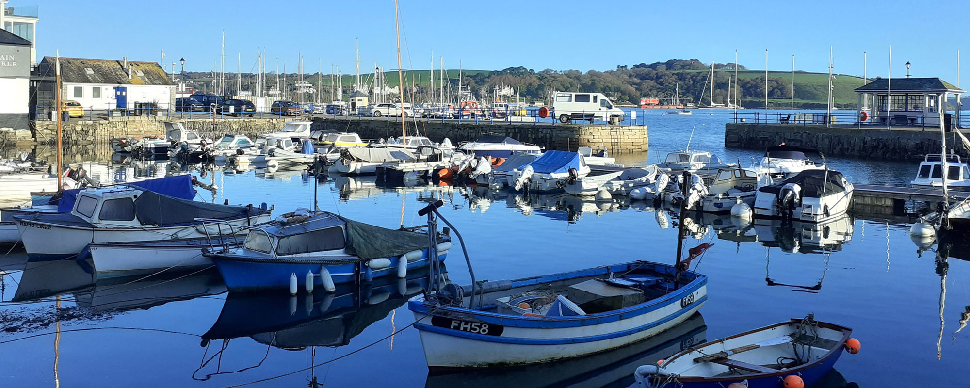 Custom House Quay at Falmouth Harbour