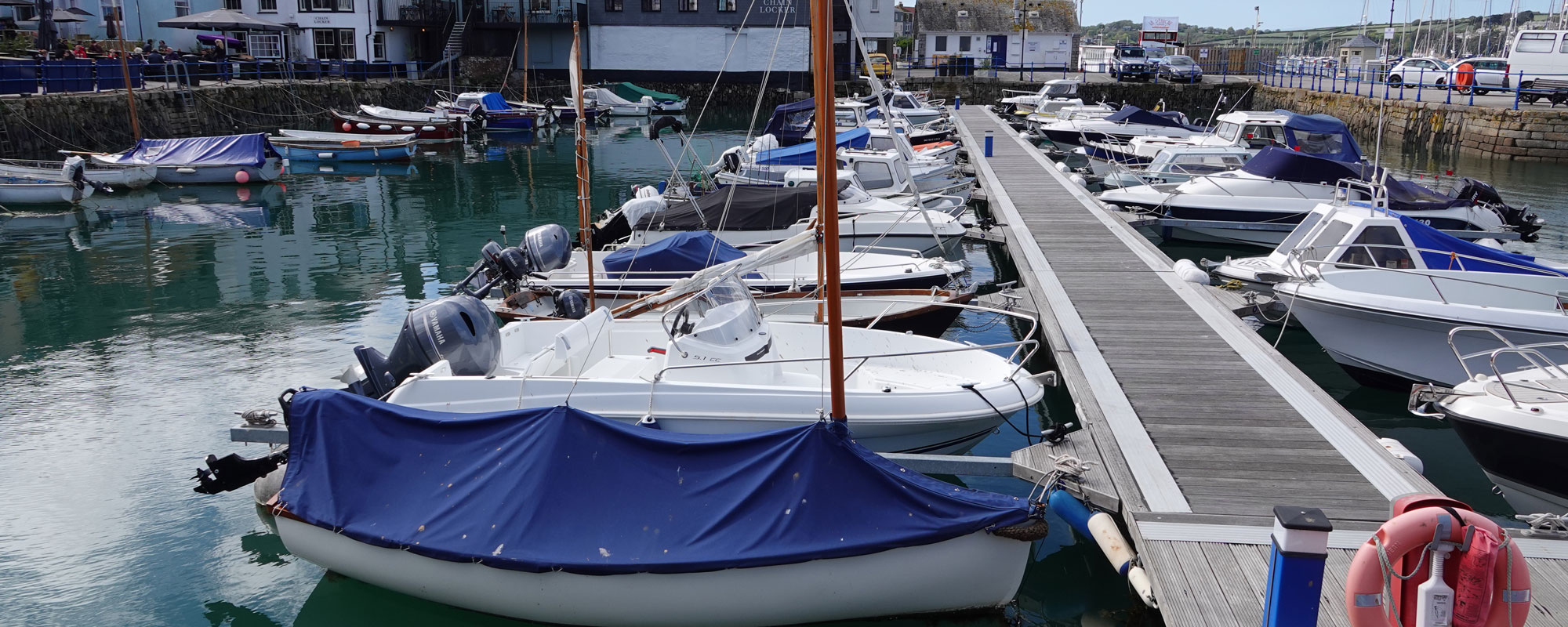 Custom House quay pontoons