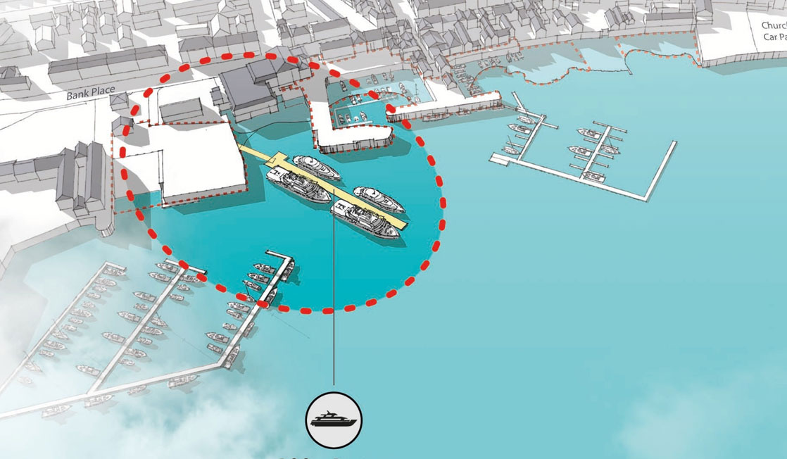 Plan for new pontoon