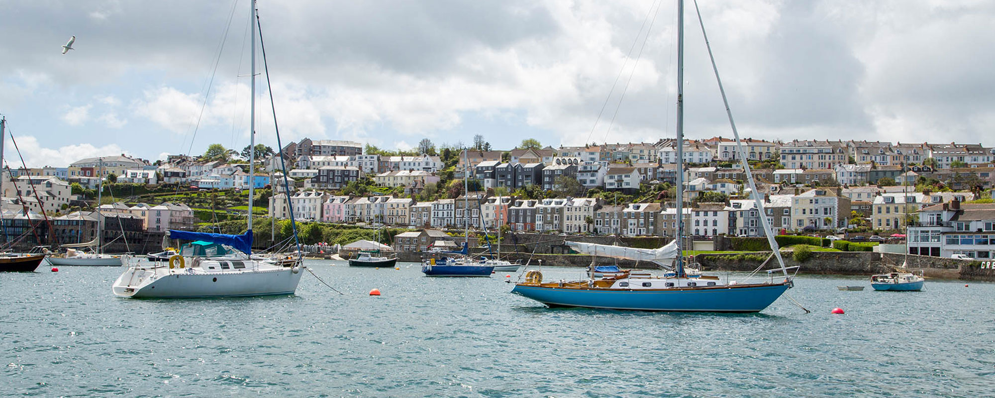 Two boats at moor in the harbour