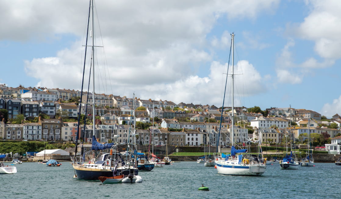 View from Falmouth Harbour